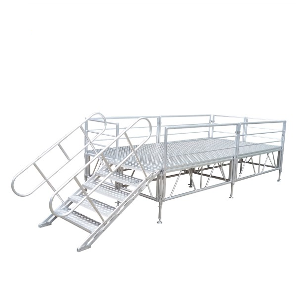 aluminum platform stage