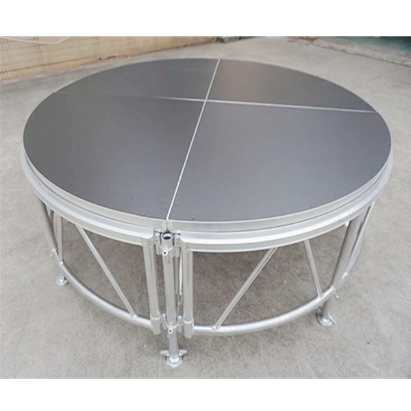 Round quick stage Aluminum Stage/Mobile Concert Stage/Portable Stage Platform