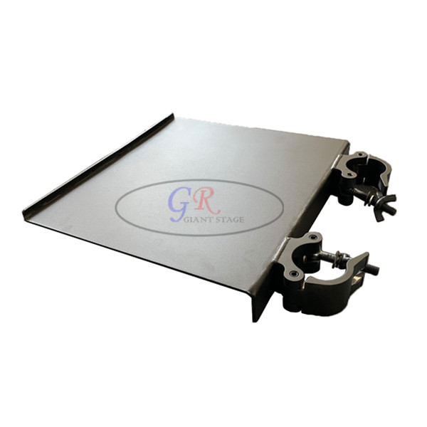 Laptop plate at the side for led screen ground support kit truss