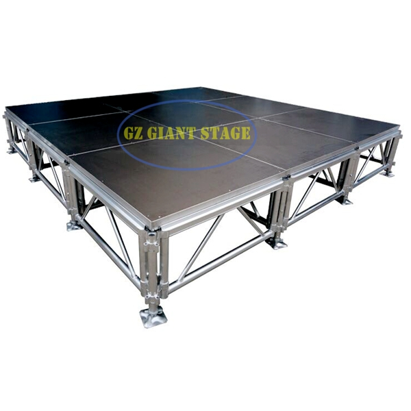 Portable Decoration Truss 122X244mm Aluminum Stage Platform