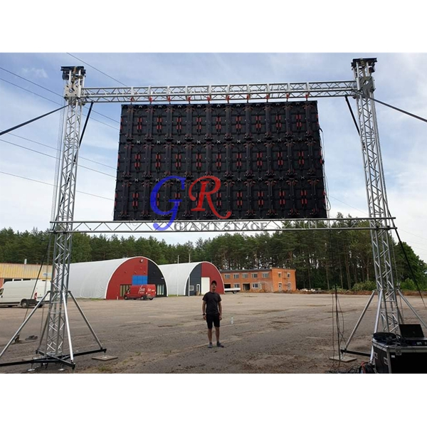 aluminum truss lighting truss truss display