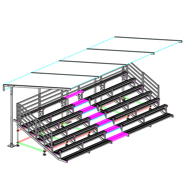 Bleacher Tiered Seating used bleacher for sale