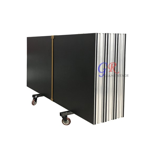 GZ Giant Stage Steel Storage Carts for Stage Decks 6pcs 4ft x 8ft