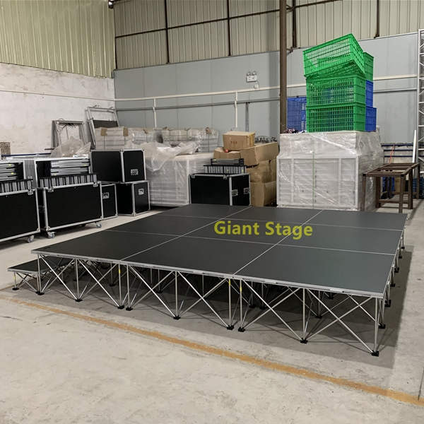 folding music stage 4ft x 4ft