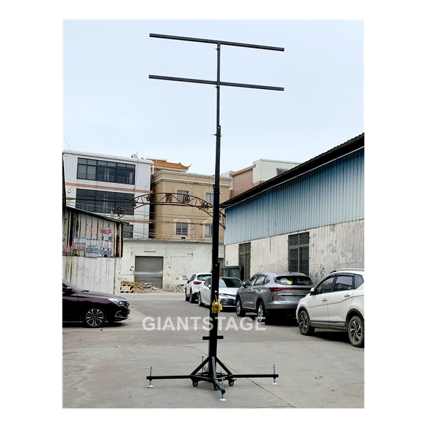 Truss Tower Lift Crank Stand For Event Lighting Truss 6m 250kg