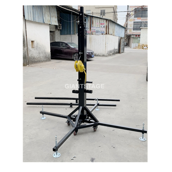 aluminum truss Extra Heavy Duty DJ Lighting Crank Stand Tower Lifter