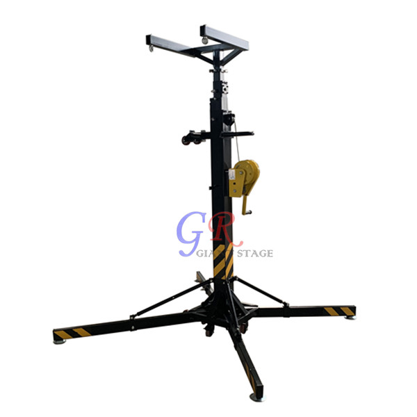 Line array speaker lift stand tower  250kg loading capacity heavy duty