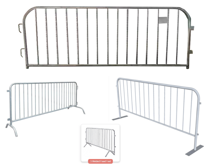 Mojo Barricade Steel Fence Galvanized Barriers
