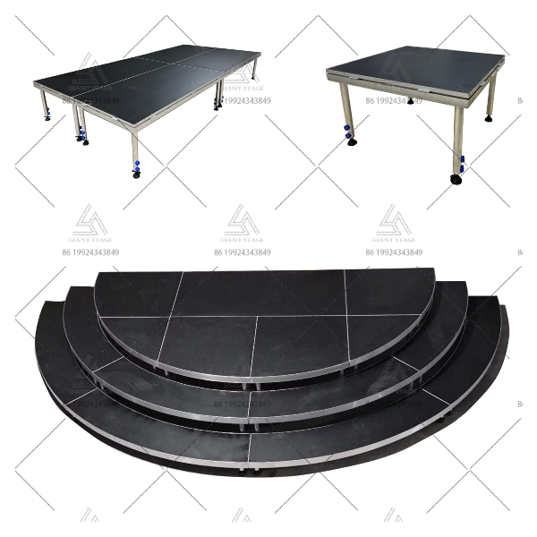 New design Adjustable Stage Concert Event Portable stage for sale