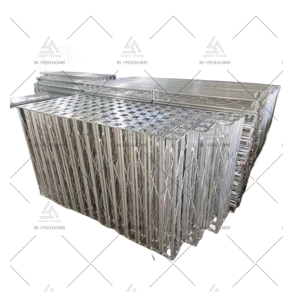 Exhibition booth mini aluminum truss 100x100mm with box corner
